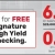 Ask for Free Signature High Yield Checking