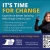 It's Time for Change