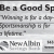Be a Good Sport!