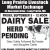 Dairy Sale, Herd Pending
