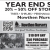 Year End Sale! 20%-50% OFF Storewide