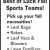 Best of Luck Fall Sports Teams!