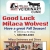 Good Luck Milaca Wolves!