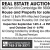 Real Estate Auction