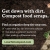 Get Down With Dirt. Compost Food Scraps