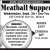 Metball Supper