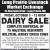 Dairy Sale, Complete Dispersal of 75 Holstein, Red/White
