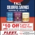 Fall Colorful Savings $10 OFF A Gallon of Valspar Paint