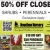 50% OFF Closeout! 50% Shrubs - Perennials - Decor