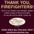 Thank You Firefighters!