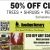 50% OFF Closeout! 50% Shrubs - Perennials - Decor