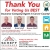 Thank You for Voting us Best Insurance Company in Carver County