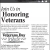 Join Us in Honoring Veterans