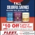 Fall Colorful Savings - $10 OFF a Gallon of Valspar Paint