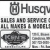 Sales and Services on All Makes & Models of Husqvarna