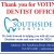 Thank You for Voting us Best Dentist Office in 2025!