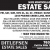 Estate Sale