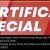Certificate Special