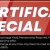 Certificate Special
