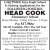 Head Cook