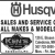 Sales and Services on All Makes & Models of Husqvarna