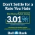 Don't Settle for a Rate You Hate - Elite Money Market Savings 3.01%