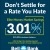 Don't Settle for a Rate You Hate - 3.01% APY $25,000 Minimun Balance