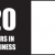 20 Years in Business