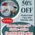 50% OFF Predecorated Cakes this Saturday Only!