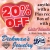 20% OFF Anything Marked With a Red Heart Plus Receive a Fre