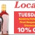 Locally Owned - Wednesdays Wine Day 20% OFF