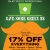 Enjoy Our St. Patrick's Sale - 17% OFF Everything
