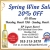 Spring Wine Sale 20%