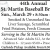 44th Annual St. Martin Baseball Breakfast