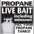 Propane Live Bait Including Minnows