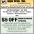 $5 OFF Maintenance Special