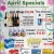 April Specials