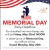Memorial Day Early Deadline