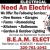 Need an Electrician?