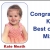 Congratulations, Kate!