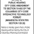 Public Hearing