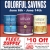 June Colorful Savings