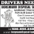 Drivers Needed