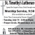 Worship Service, 9:30 AM