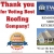 Thank You for Voting Best Roofing Company!