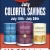 July Colorful Savings