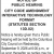 Notice of Public Hearing