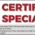 Certificate Specials