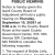 Public Notice
