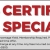 Certificate Specials